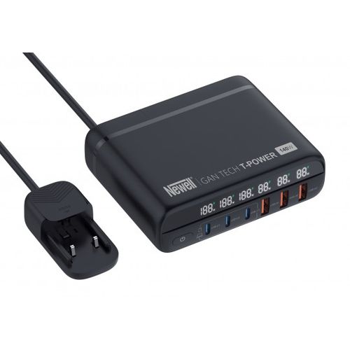 Ładowarka sieciowa z zestawem adapterów Newell GaN Tech T-power 140 W na Arena.pl