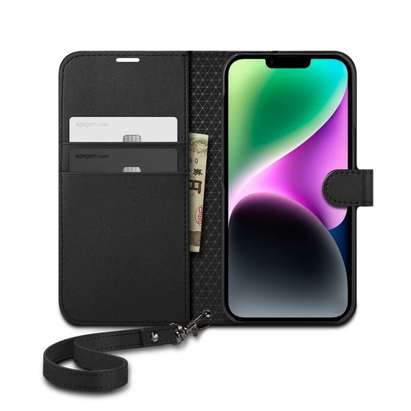 spigen wallet s iphone 14 black zdjęcie 4