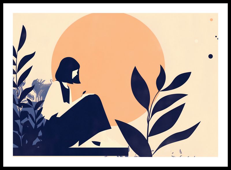 Plakat 66,5x46,5cm Kontemplacja zdjęcie 3