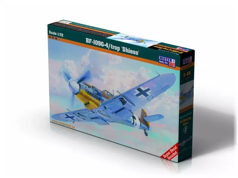 BF-109G-4/Trop Shiess, C-88, 1:72 zdjęcie 1