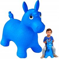 SKOCZEK DO SKAKANIA GUMOWY KONIK PIŁKA OSIOŁEK Z ZAWOREM DO 50 KG