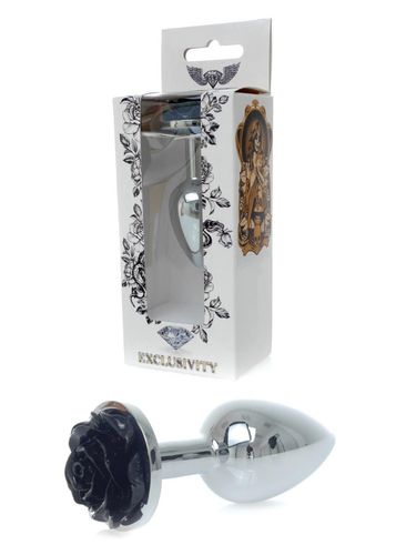 plug-jewellery silver plug rose- black na Arena.pl