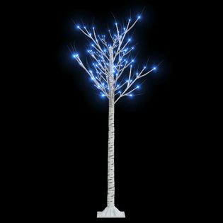 Wierzba z oświetleniem, 140 niebieskich diod LED, 1,5 m