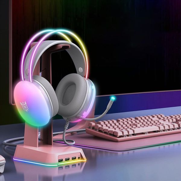 ONIKUMA X25 SŁUCHAWKI GAMINGOWE NAUSZNE PRZEWODOWE Z MIKROFONEM DO PC RGB zdjęcie 5