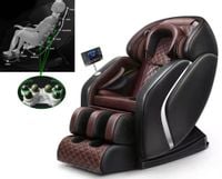 FOTEL MASUJĄCY DO MASAŻU 28 rolek z kamienia Nefrytu SHIATSU AIR