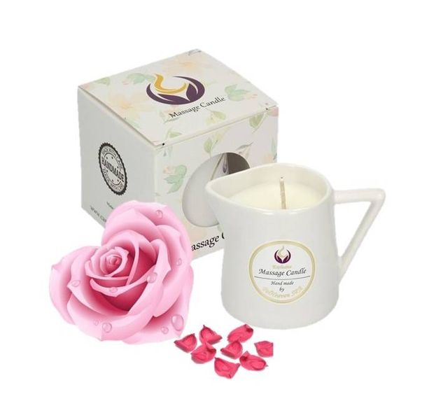 Świeca do masażu Róża Orientu zdjęcie 1