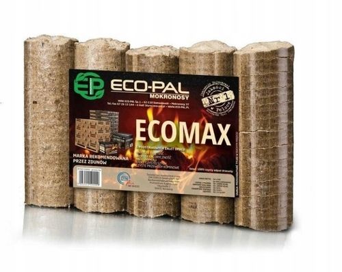 Brykiet EcoMAX kominkowy dąb buk OPAŁ 6 kg eco-pal na Arena.pl