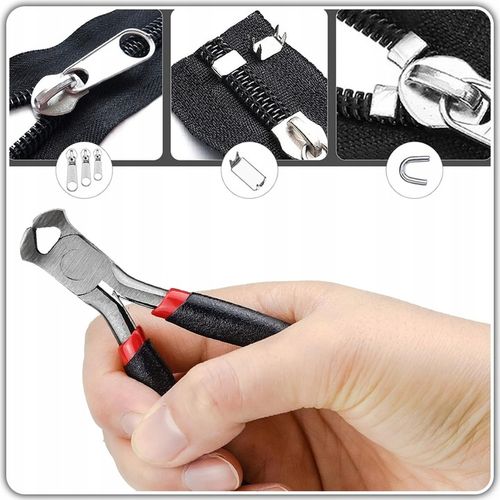 ZESTAW NAPRAWCZY SUWAKÓW DO NAPRAWY ZAMKÓW BŁYSKAWICZNYCH METALOWE 211 el. na Arena.pl