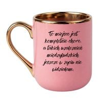 Elegant Różowo-Złoty 330 ml