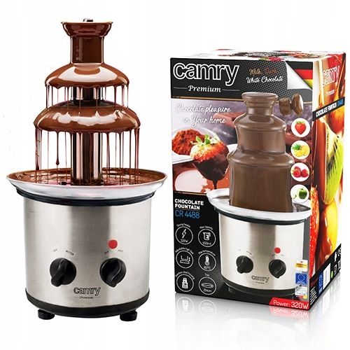 Camry CR4488 | fontanna do czekolady | 650 ml * taca 21,4 cm * 320 W * na Arena.pl