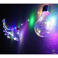 Girlanda Led 10 Ze Świecącym Sznurem Multi 3,8M