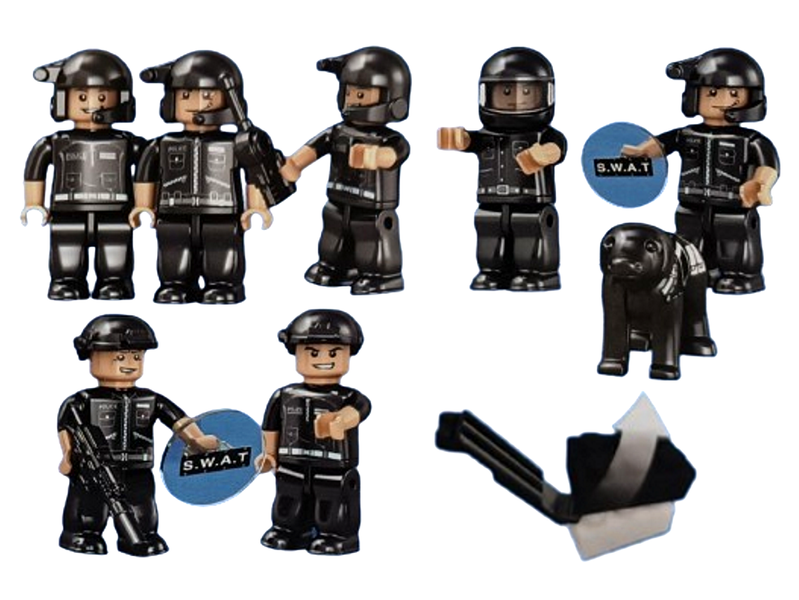 Klocki Elefun Special Unit - Brygada SWAT C0535A zdjęcie 7