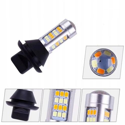 2W1 Światła DZIENNE I KIERUNKOWSKAZY LED DRL PY21W na Arena.pl