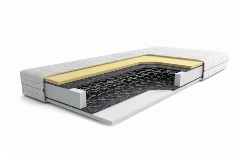 Materac SPRĘŻYNOWY BONELL VISCO TERMOELASTYCZNY SIM 70X160 zdjęcie 1