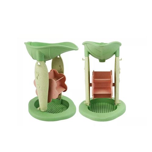 ZESTAW DO PIASKU W WIADERKU Z KOŁOWROTKIEM 9 EL. na Arena.pl