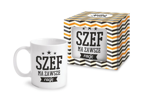 Kubek Boss - Szef na Arena.pl