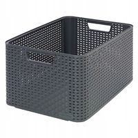Curver Koszyk Pojemnik Do Przechowywania Szary 30L