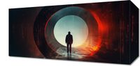 Obraz 40x20cm Portal do Świata