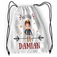 Plecak Sportowy Szkolny Dla Damiana Syna Dziecka Z Nadrukiem Ze Zdjęciem