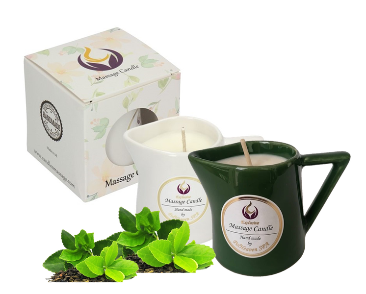 Świeca do masażu Zielona Herbata zdjęcie 1