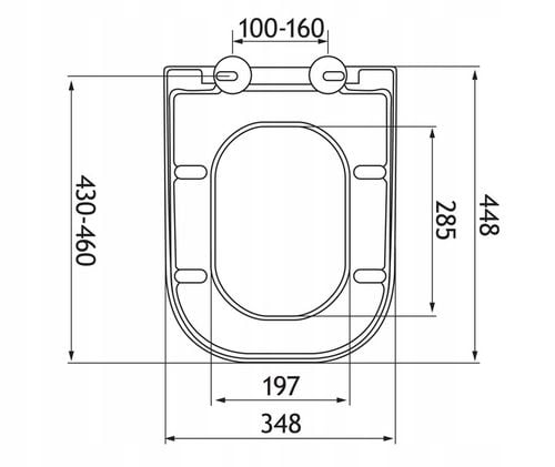 deska sedesowa WC do ROCA GAP wolnoopadająca twarda antybakteryjna na Arena.pl