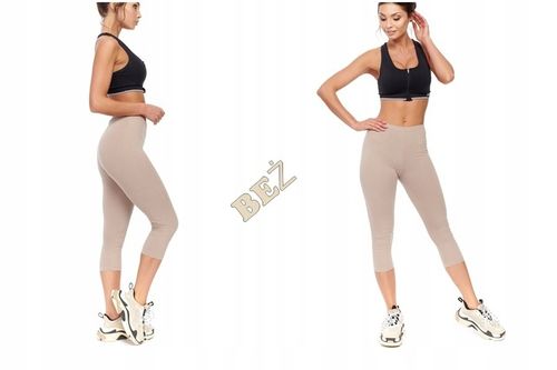 LEGGINSY GETRY 3/4 BAWEŁNIANE MIX KOLORÓW 4XL na Arena.pl