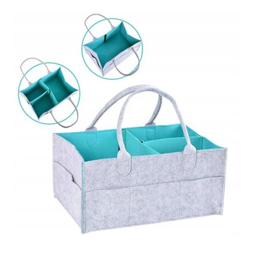 Organizer Stojący Filc Szaro - Zielony Orm02Sz na Arena.pl