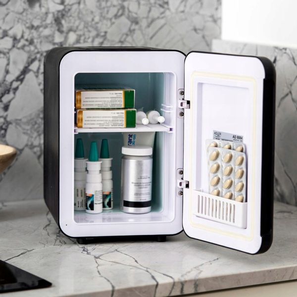 Mała lodówka turystyczna 4L samochodowa AC 12V DC 230V, chłodzenie grzanie zdjęcie 10