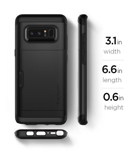 SPIGEN SLIM ARMOR CS GALAXY NOTE 8 BLACK na Arena.pl