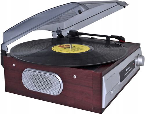 Gramofon stereo Karcher AG KA 8050 brązowo-srebrny HIT! na Arena.pl