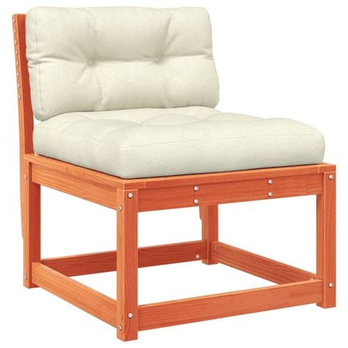 5-cz. zestaw mebli ogrodowych z poduszkami, woskowy brąz, sosna na Arena.pl