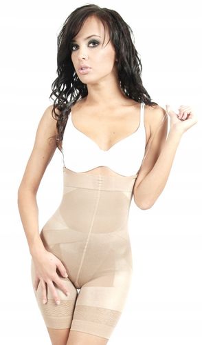 Orirose WYSOKIE Majtki mocno WYSZCZUPLAJĄCE brzuch MODELUJĄCE uda SIZE PLUS na Arena.pl