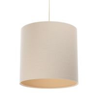 Lampa wisząca BOHO LEN TUBA 50 kremowa