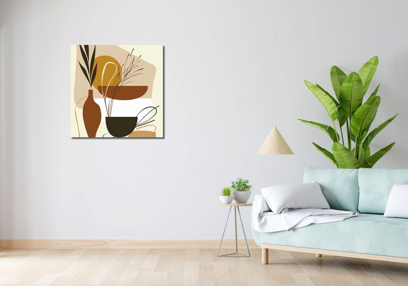 Obraz 70x70cm Prostota Wypoczynku zdjęcie 2