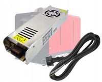 Zasilacz 12V 30A 360W do WEBASTO dewasto nagrzewnicy + PRZEWÓD 3m 230V