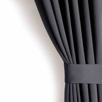 CURT/AH/BLACKOUT/PLEAT/CHARCOAL/140X245/1PC