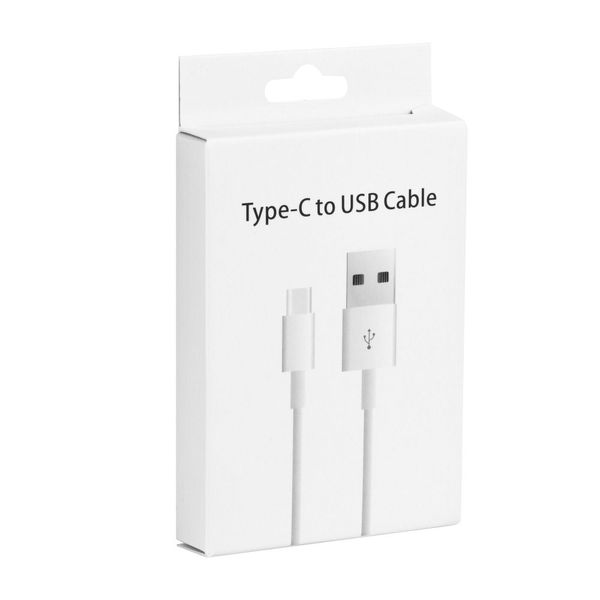 Kabel USB A do Typ C 3.0 2A HD2 BOX 1 m biały zdjęcie 1