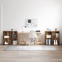 Zestaw szafek RTV 4 pcs Stare drewno 37 x 35 x 72 cm