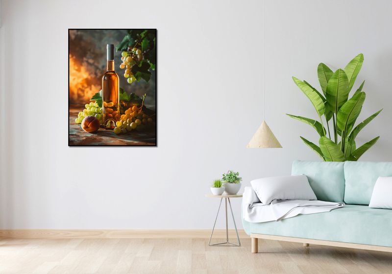 Plakat 75x100cm Bursztynowe Wino zdjęcie 4