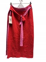 Never Fully Dressed spódnica dzianinowa Red and Knit Jaspre r.XL