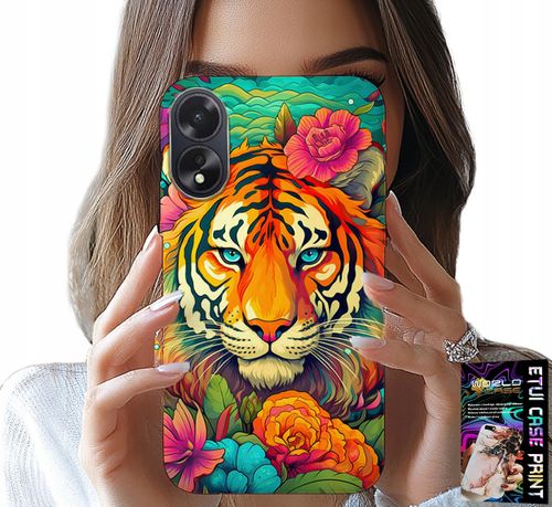 ETUI DO OPPO A38 4G - ZWIERZĘCE WZORY TYGRYS TYGRYSEK CASE na Arena.pl