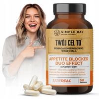 APPETITE BLOCKER SATIEREAL REDUKCJA ODCHUDZANIE APETYT METABOLIZM 60 KAPS