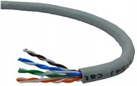 KABEL PRZEWÓD SIECIOWY SKRĘTKA UTP kat. 5e 4 x 2 x 0,5 KRĄŻEK 305m