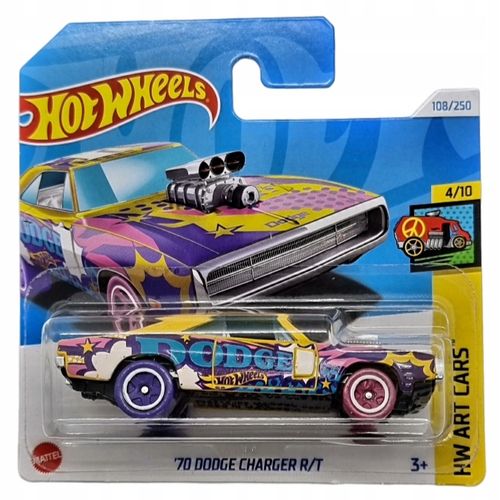 HOT WHEELS '70 DODGE CHARGER R/T HTB76 2024 na Arena.pl