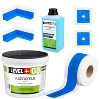 Hydroizolacja Zestaw Folia w płynie 5,5kg Taśma 5m Łazienka L+SET301