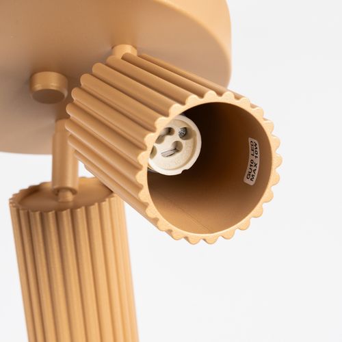 Plafon KARBON 3P złoty na Arena.pl