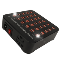 STACJA ŁADUJĄCA USB 60 PORTÓW SZYBKA ŁADOWARKA USB O MOCY 300 W DO TABLETU