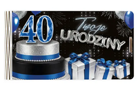 pudełko mini drewno na 40 urodziny - 45