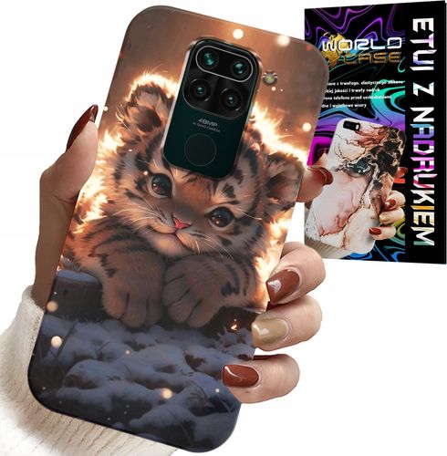 ETUI DO XIAOMI NOTE 9 - Z NADRUKIEM SŁODKI TYGRYSEK OBUDOWA CASE na Arena.pl