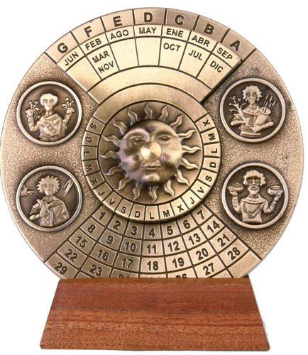 Mosiężny kalendarz wieczysty H27 na Arena.pl